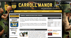 Desktop Screenshot of carrollmanorathletic.com
